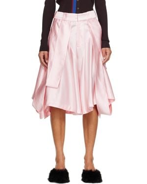 Abra Panel Shorts - Pink