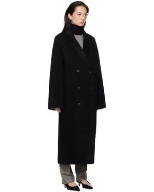 【関税込み】Loulou de Saison オフホワイト Borneo コート Loulou de Saison Temo ビスコースコート ブラック | Lyst