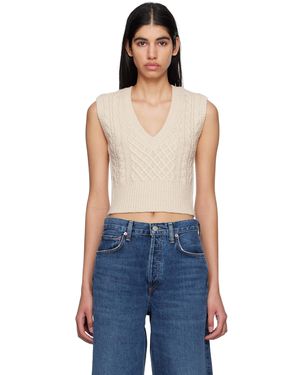 Rag & Bone Off- Elizabeth Vest - Blue