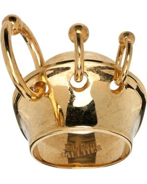 Jean Paul Gaultier 'The-Tone Piercing' Ring - Metallic