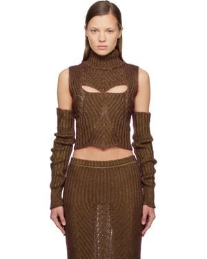 Vivienne Westwood Mary Corset Top - Brown