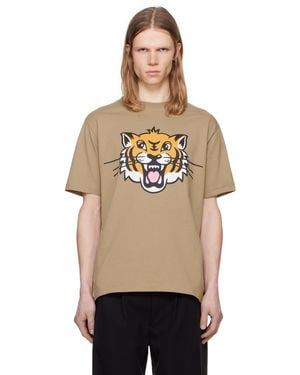 KENZO Paris Happy Tiger' T-Shirt - Black