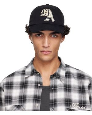 Amiri Varsity Patch Cap - Black