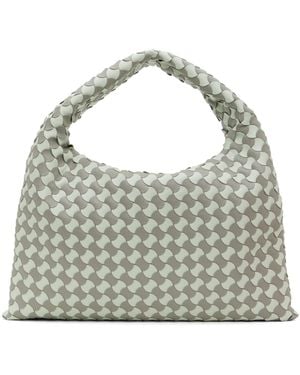 Bottega Veneta Green & Grey Small Hop Bag