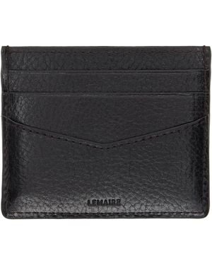 Lemaire Gear Card Holder - Black