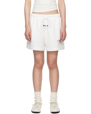 Fear Of God Soccer Fleece Shorts - White