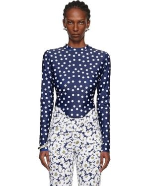 Jean Paul Gaultier 'The Polka-Dot' T-Shirt - Blue