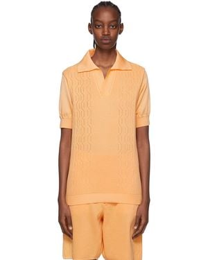 Bianca Saunders Orange Farah Edition Gibbs Polo - Multicolour
