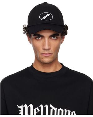 we11done Basic Symbol Cap - Black
