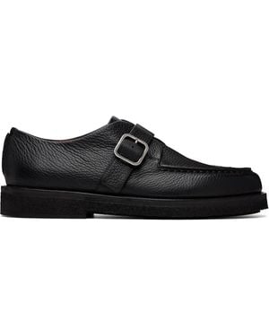 Marsèll Moccar Leather Loafers - Black