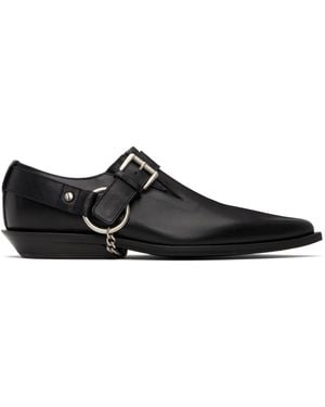 Ann Demeulemeester Danby Pointy Cowboy Loafers - Black