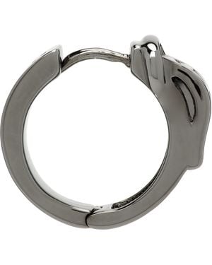 Vivienne Westwood Bobby Single Hoop Earring - Metallic