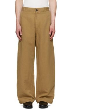 Studio Nicholson Minard Trousers - Natural