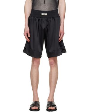 GmbH Short De Boxe Nusret Noir En Satin