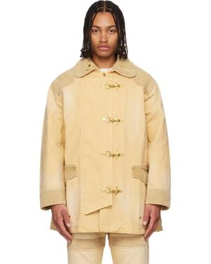 Wales Bonner 'The Sierra' Coat - Natural