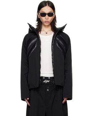 Moncler Genius Blouson Jumquat Noir Rembourré En Duvet