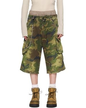 424 Camouflage Shorts - Green