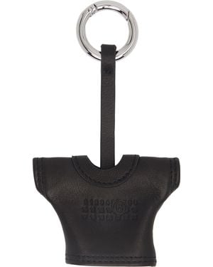 MM6 by Maison Martin Margiela T-Shirt Keychain - Black