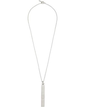 Parts Of 4 Plate Necklace - Black