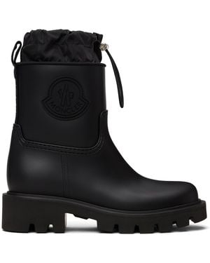 Moncler Kickstream Rain Boots - Black