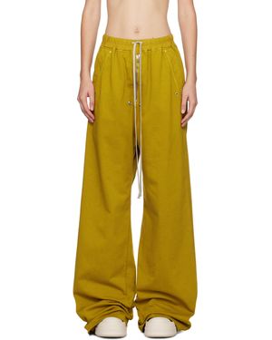 Rick Owens Porterville Geth Belas ラウンジパンツ - イエロー