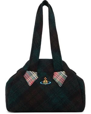 Vivienne Westwood Yasmine Medium Archive Tote - Black