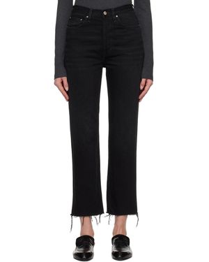 TOTEME Classic Cut Jeans - Black
