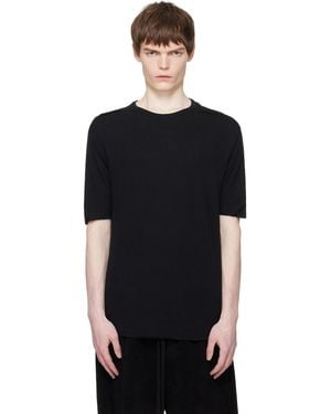 Thom Krom M Ts 921 T-Shirt - Black