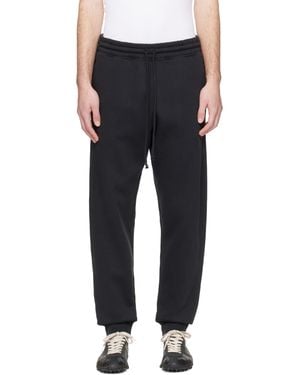 Skims Fleece Lounge Tapered Jogger Joggers - Black