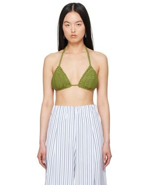 Dries Van Noten Halter Bikini Top - Multicolour