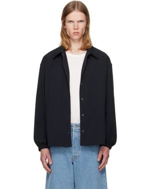 vowels Coach Jacket - Blue