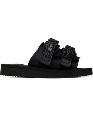 Blumarine Black Suicoke Edition Moto Sandals