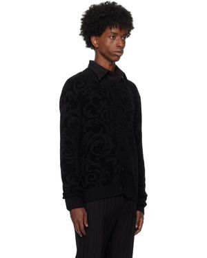 ERNEST W. BAKER カーディガン ERNEST W. BAKERのブラック フローラル カーディガンがセール中