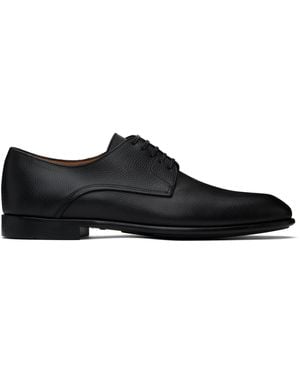 Ferragamo Two Tone Derbys - Black