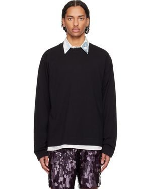 Dries Van Noten Dropped Shoulder T-Shirt - Black