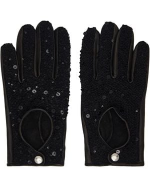Ernest W. Baker Driving Gloves - Black
