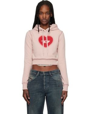 DIESEL F-Slimmy-Hood-S5 Hoodie - Red