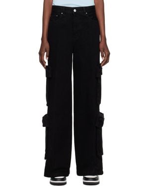 Amiri Baggy Cargo Jeans - Black