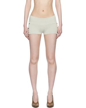 Belle Anna Gia Shorts - Metallic