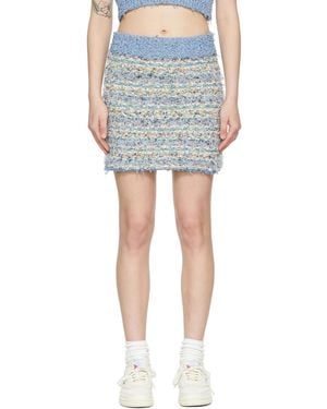 SJYP Cotton Mini Skirt - Grey