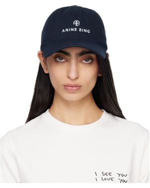 Anine Bing Jeremy Baseball Cap - Blue