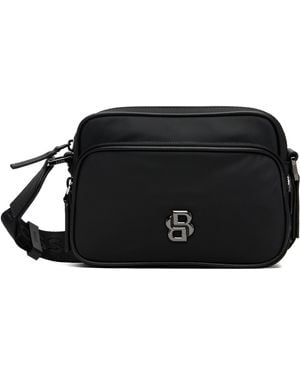 BOSS Twill Crossbody Bag - Black