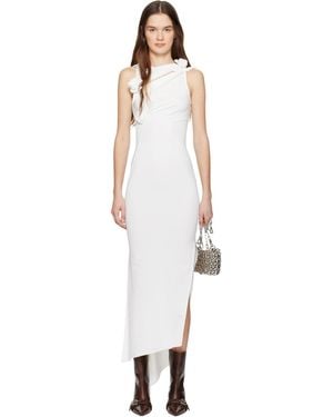 Coperni Flower Maxi Dress - Black