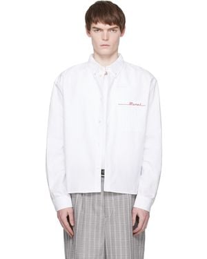 Marni Cotton Oxford Shirt - White