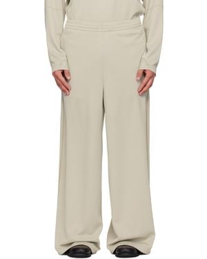 MM6 by Maison Margiela Off- Salomon Edition Mesh Joggers - Natural