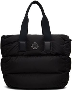 Moncler Black Down Caradoc Tote