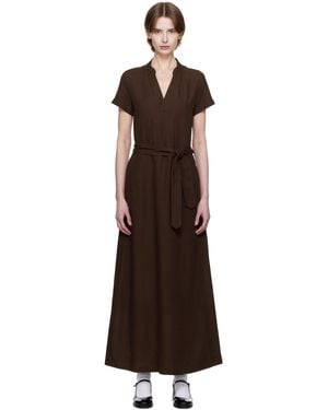A.P.C. Annelie Midi Dress - Black