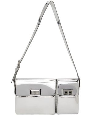 BY FAR Silver Billy Bag - Multicolor