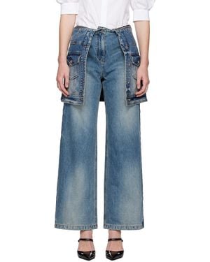 【関税込み】Juun.J ブルー Dirty ダブルウエスト ジーンズ メンズ Juun.J ジーンズ | オンラインセールは最大57%オフ | Lyst