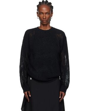 Ann Demeulemeester Lalla Oversize Jumper - Black